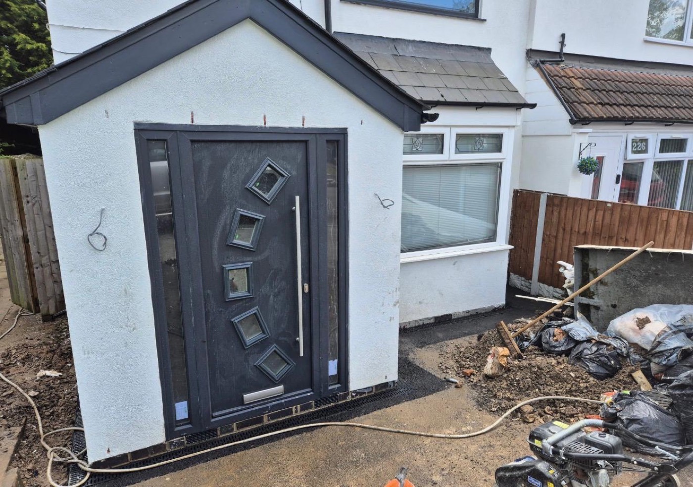 Front Porch Build in Acocks Green